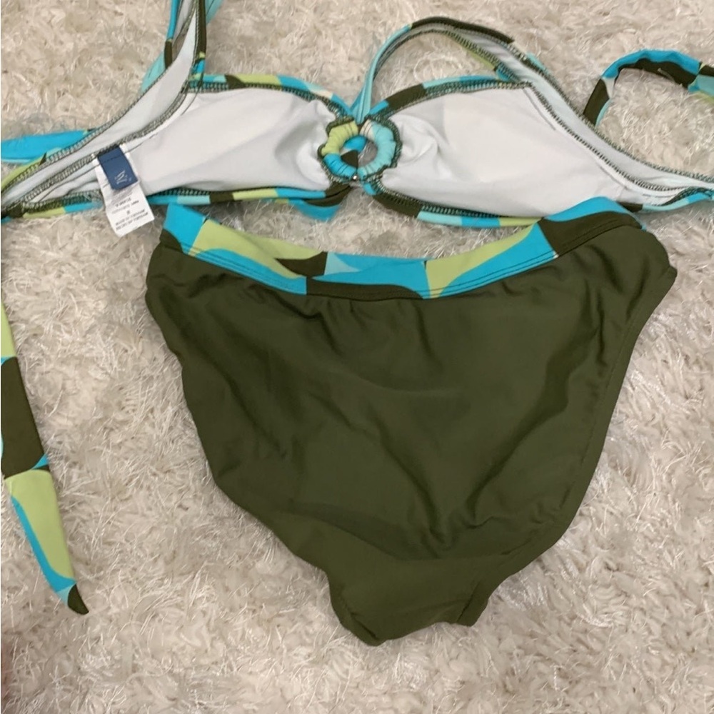VM Multicolor Striped Bikini Set - Picture 2 of 3
